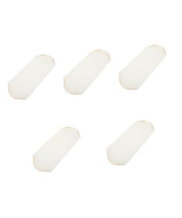 5pcs Back Rub Bath Towel Exfoliating Sponge Pad Long Body Scrub Sponge Long Bath Sponges Bodies Back Scrubber Towel Exfoliating Bath Sponge Shower Loofah Sponge Back Towel Nylon 46.00X21.00X0.20CMx5pcs Beigex5pcs