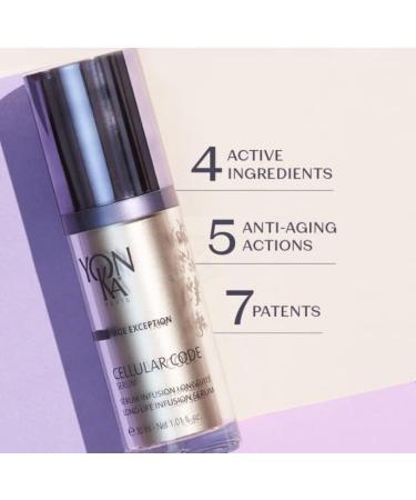  Yonka Yonka Excellence Code Cr me 50 ml + Cellular Code Serum Yonka 30 ml - Anti-Aging Care for Mature Skin - Dermatological Results 97% Natural - Buy Online on GoSupps.com