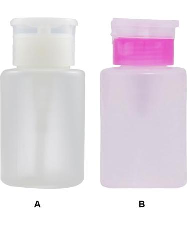Distributeur de pompe vide en plastique de 120 ml avec Pour bonne tanch it bouteille transparente d'alcool avec couvercle rotatif pour vernis - Buy Online on GoSupps.com
