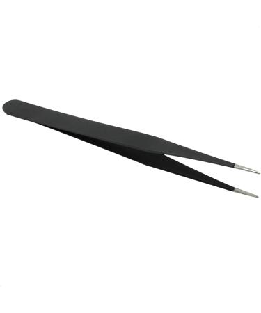 Com-Four 4-Part Tweezers Set - All-Purpose Rust-Free Stainless Steel Tweezers for House & Hobby - Curved & Straight Tongs - Ideal Cosmetic Tweezers (4 Pieces) - Buy Online on GoSupps.com