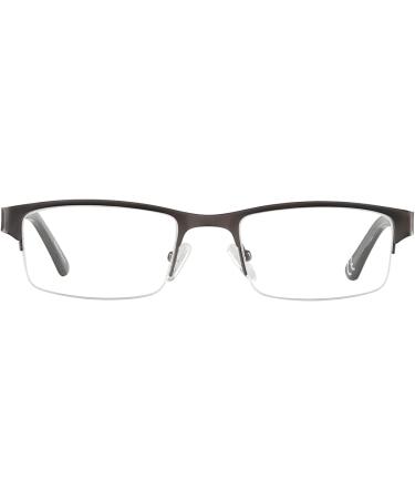 EYECEDAR Amcedar Metal Half-Frame Reading Glasses Men 5-Pack Spring Hinges Stainless Steel Material Sun Readers 1.75 5 Pairs Mix 1.75 x - Buy Online on GoSupps.com