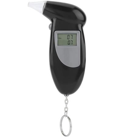 Zerone Alcohol Tester Digital Breathalyzer | Portable Keychain Breathalyzer with Mouthpieces | Professional-Grade Accuracy for Personal & Professional Use - Buy Online on GoSupps.com