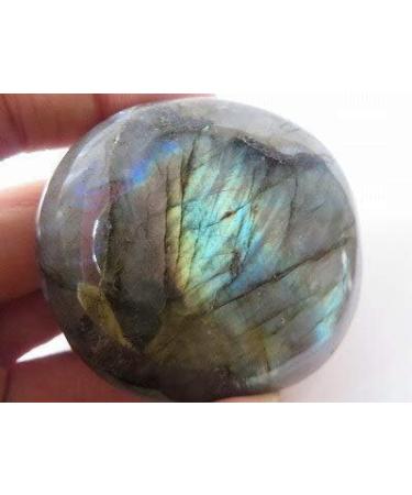 109g Rare Natural Flash Labradorite Crystal Gem Stone Original Reiki JZIGTDEM - Buy Online on GoSupps.com