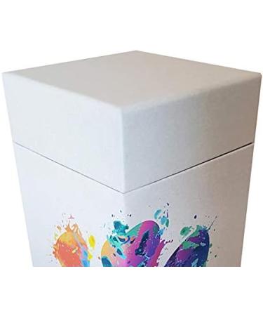 ScatterPod Rainbow PawPrint Scattering Cremation Urn - Pet & Keepsake Twin Pack - Buy Online on GoSupps.com