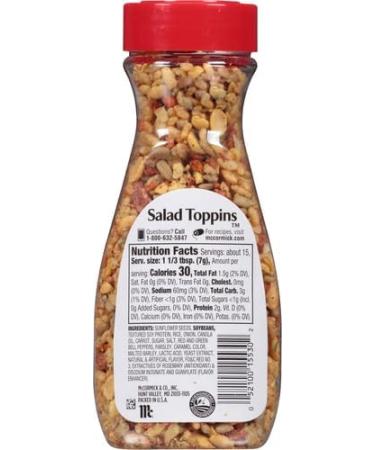 McCormick Salad Toppins Crunchy & Flavorful 106g Jar Toppings - Buy Online on GoSupps.com