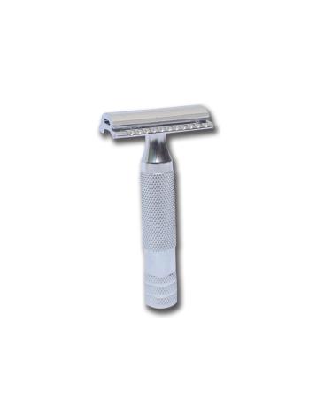 CAPRA FALCONERI Heavy Duty Short Handle 3-Piece Double Edge Full Steel Safety Razor - Premium Shaving Experience - Buy Online on GoSupps.com