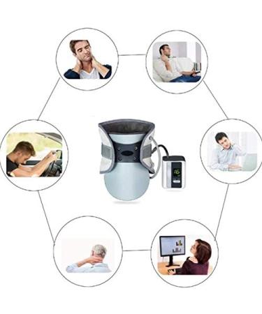 ADITAM Neck Traction Device Air Collar Neck Stretcher Cervical Traction Device Neck Shoulder Pain Relief Stretcher Collar Improved Spine Alignment No Accessories Double The Comfort - Buy Online on GoSupps.com