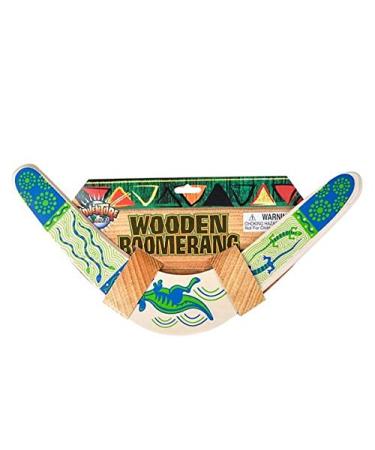 Rhode Island Novelty Wooden Boomerang Colors May Vary