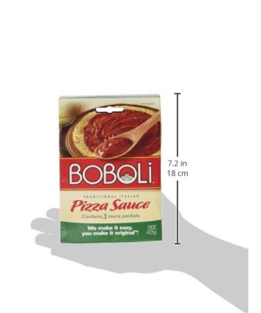 Boboli Traditional Italian Pizza Sauce 15oz (5 pack) - Authentic Taste for Homemade Pizzas - Buy Online on GoSupps.com