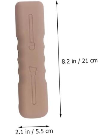 Beaupretty Women Travel Toiletry Bag Silicone Brush Bag Cosmetics Organizer Tool Bag Cosmetic Container Brush Traveling Lipsticks Bag Handbag Silica Gel Miss Silicone Makeup Brush Holder - Buy Online on GoSupps.com