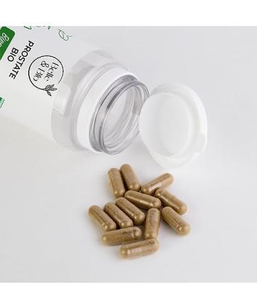 MALE COMFORT & HEALTHY PROSTATE - Organic Prostate - Squash Boldo & Nettle Bio Ecocert certified - 120 capsules - 2 months cure - BELLE&BIO Food Supplement - Made in France - Buy Online on GoSupps.com