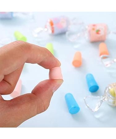 Ear Plugs Colored Candy is Suitable for a Variety of Environmental Noise Sleep Sound Insulation Individually Packaged earplugs (Two Pairs) Ear Plugs - Buy Online on GoSupps.com