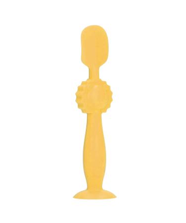 Soft Silicone Baby Butt Cream Applicator - 5.9 Inch Diaper Rash Spatula with Suction Base - Ideal for Easy Application (Yellow) - Buy Online on GoSupps.com