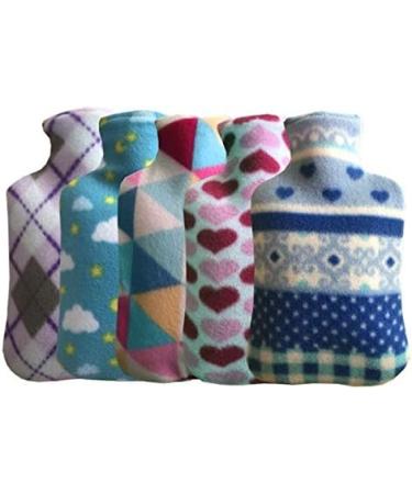 Maies Durable Large Hot Water Bottle with Removable Flannel Cover - Perfect for Pain Relief & Comfort - Buy Online on GoSupps.com