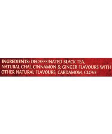 Shop Twinings Decaffeinated Chai Tea Bags - 20 Count (Pack of 6) | Sweet Spices for Hot or Iced Enjoyment | International Shipping Available - Buy Online on GoSupps.com