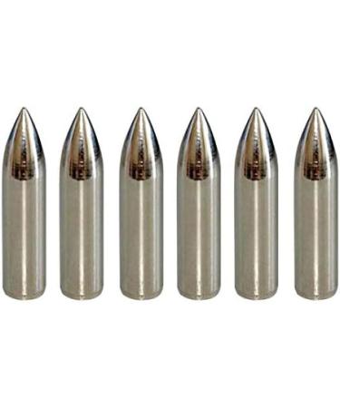 JJZS 12 Pack 100 Grain Glue-On Field Points for Target Aluminum and Wood Arrows - Buy Online on GoSupps.com