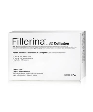 Fillerina LABO GIRL 3D COLLAGEN 3 Molecular Weights Gel Filling+Nourishing Veil Grade 3 Plus