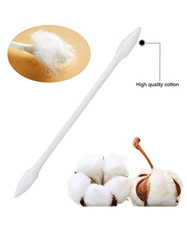 Cotton Swabs 800 Pcs Double Precision Tips, Paper Stick, 4 Packs | Double Pointed Swabs - Buy Online on GoSupps.com
