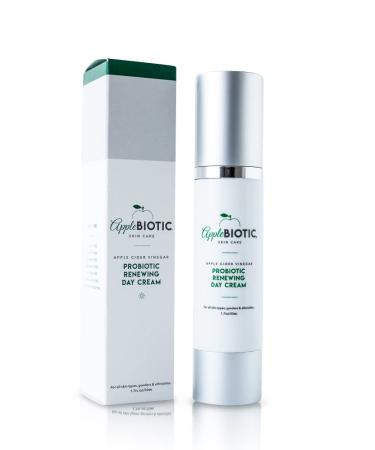 Apple Cider Vinegar Face Day & Night Cream Duo | Hydrating Moisturizer for All Skin Types - Natural Green Tea & Chamomile - Buy Online on GoSupps.com