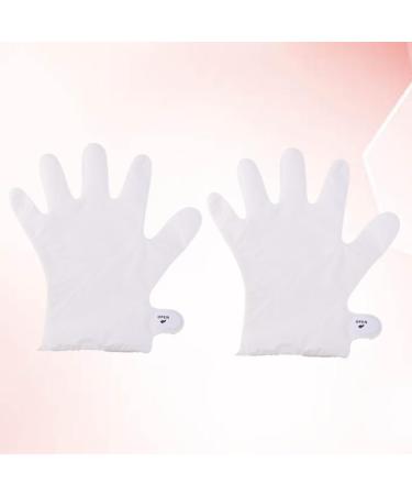 Healeved 12 Pairs Exfoliating Mask Cream Gloves Hand Foot Cream White - Buy Online on GoSupps.com