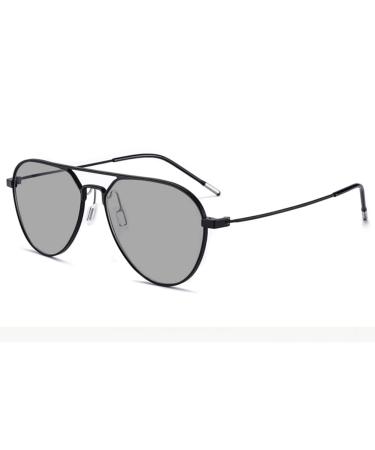 Eyephd Retro Pure Titanium Anti-Blue Light reading glasses for men and women intelligent photochrome outdoor sunglasses/blinds Diopter +1.0 on +3.0.01 +3.0 +3.0 01