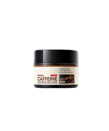 Generic Sadoer Retinol Caffeine Anti-Wrinkle Cream Sadoer Retinol Caffeine Face Cream with Caffeine and Retinol Hydrating Face Cream with Caffeine Care for Skin Anti Wrinkle Moist (1PCS)