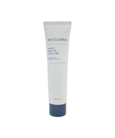 INCELLDERM Snow Enzyme Cleanser  Makeup Remover  K-beauty Cleansing Foam 120g