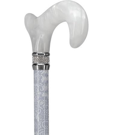 Royal RC Canes Stylish Walking Sticks  -  Graceful Lace Pearlz - Buy Online on GoSupps.com