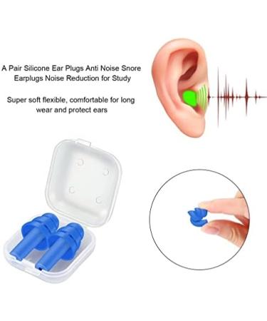 Swimmer Ear Plugs Silicone Ear Plugs Ear Protector Ear Plugs Soft Foam Ear Plugs Sound Insulation Ear Protection Anti-Noise Sleeping Plugs for Travel Foam Soft Noise Reduction (Color : Blue) (Color : Yellow - Buy Online on GoSupps.com