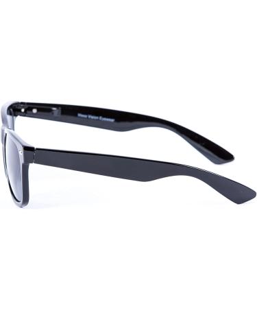 Unisex Reading Sunglasses - 3 Pairs Full Frame Sun Readers (Non-Bifocal) Black & Blue 2.25x - Buy Online on GoSupps.com