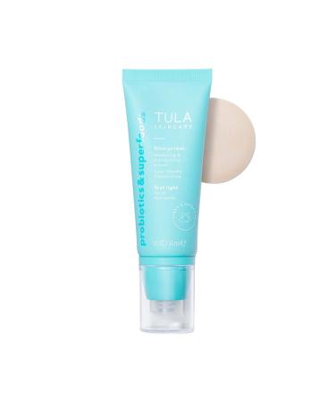 TULA Skin Care Face Filter Blurring and Moisturizing Primer - First Light Evens the Appearance of Skin Tone & Redness Hydrates & Improves Makeup Wear 1fl oz 1 Fl Oz (Pack of 1) First Light - Universal