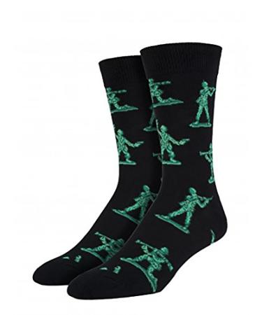 Socksmith Mens Army Men 1 Army Men Black