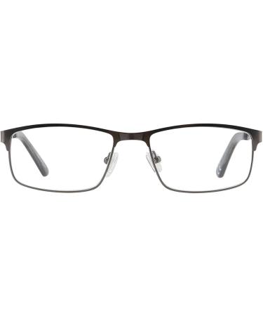 Eyecedar Amcedar Reading Glasses for Men - Rectangle Frame Stainless Steel Spring Hinges | +3.00 Magnification | 5 Colors Available - Buy Online on GoSupps.com