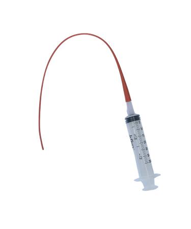 LBH Market Puppy Feeding Tube Kit/Large Kitten Feeding Tube Kit Includes 8 FR Kendall 8 French Feeding Tube and 35 Ml Syringe for Dog Whelping Supplies/Newborn Kitten Supplies 8 French (8 FR)