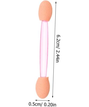 Ipetboom 100pcs Eye Shadow Stick Dual-side Eyeshadow Makeup Eye Patch Sponge Emulsion Pink Woman 7.5x0.5cm Pink - Buy Online on GoSupps.com