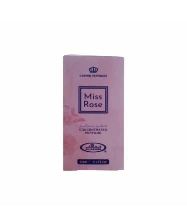 Al Rehab Miss Rose Concentrated Perfume Oil - 0.2 oz (6ml) | Premium International Shipping Available - Buy Online on GoSupps.com