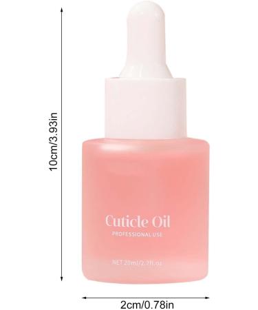Nictules Cuticle Oil For Nails 27 fl Oz Cuticle Oil With Dropper Cuticle oil for gel nails for dry damaged cuticles stronger nails Spa and hand manicure supplies for Peach - Buy Online on GoSupps.com