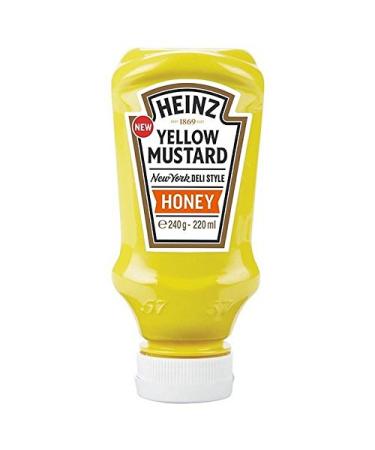 HEINZ Heinz Honey Mustard Yellow New Style Deli York 240G (Pack of 2)