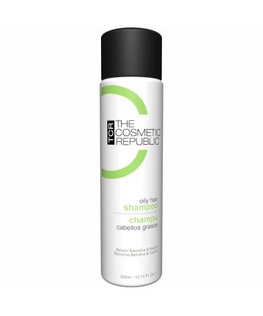 THECOSMETICREPUBLIC THE COSMETIC REPUBLIC - Shampoo for oily hair - Natural clay shampoo without parabens or silicones - Purifying gel for oily and fine hair with vitamin B3 - 300 ml