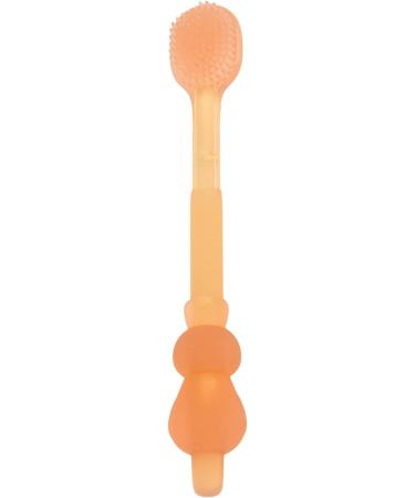Toddler Toothbrush Set - Soft Bristles Cartoon Design Liquid Silicone for 0-3 Years | International Shipping - Buy Online on GoSupps.com