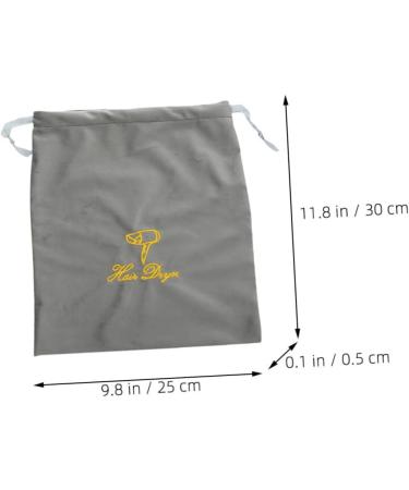 SKISUNO 3pcs Hair Dryer Bag Fabric Duffel Bags for Traveling Hair Dryer Attachments Storage 30.00X25.00X0.50CM - Buy Online on GoSupps.com