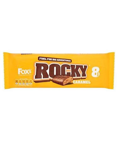 Fox's Rocky 8 Bars Caramel 169g