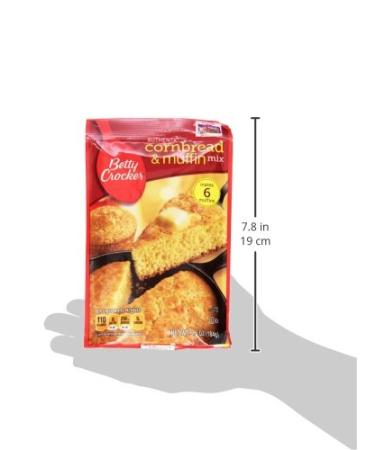 Betty Crocker Cornbread and Muffin Mix 6.5 oz - Pack of 9 - Buy Online on GoSupps.com