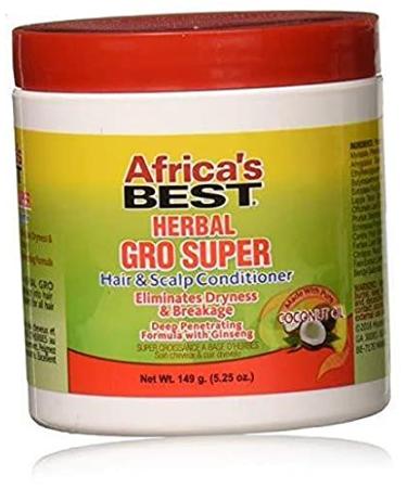 Africas Best Gro Herbal Super 5.25 Ounce Jar (155ml) .3 pack