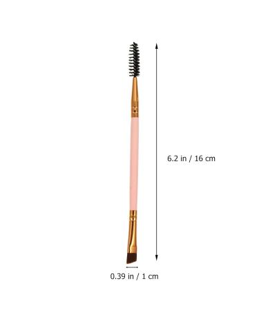 Beaupretty 6th Eyebrow Brush & Mascara Brush - Premium Makeup Brushes for Eyelashes & Eyebrows - Curly Brow Trimming & Eye Foundation Brush in Chady Pink - Buy Online on GoSupps.com