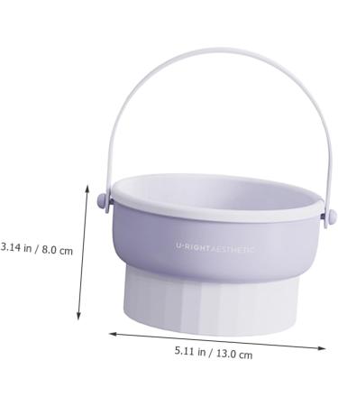 Brush Cleaning Tool Makeup Brush Cleaner Pad Brush Cleaning Bowl Durable Makeup Brush Cleaner Purple Makeup Makeup Sponge Cleaners Make Brush Cleaners Brush Cleaner Mat Pp - Buy Online on GoSupps.com