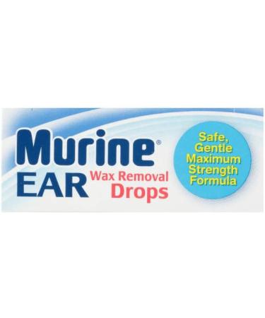 Murine Ear Wax Removal Drops 0.5 oz - Pack of 6 | Gentle Ear Drops for Effective Wax Removal - Buy Online on GoSupps.com