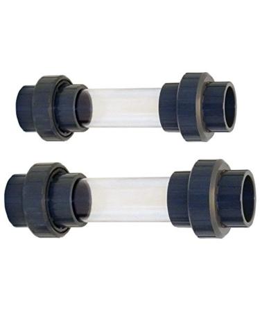 AquaForte sight glass with 3/3 coupling 63 mm installation accessories grey 32.0 x 9.0 x 9.0 cm 32 x 9 x 9 cm