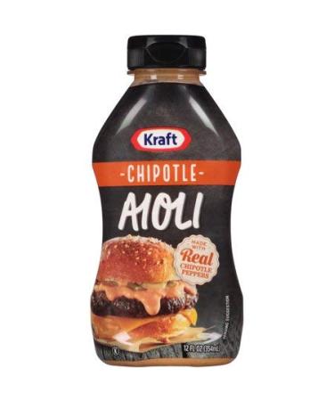 Kraft Chipotle Aioli 12 fl. oz. Bottle (Pack Of 5)