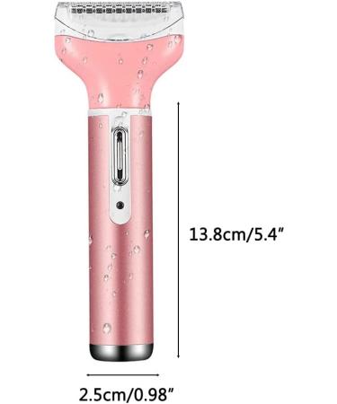 Ghzest Electric Shaver for Women - 4 in 1 Wireless Ladies Razor & Bikini Trimmer for Face Nose Eyebrows & Body - Buy Online on GoSupps.com